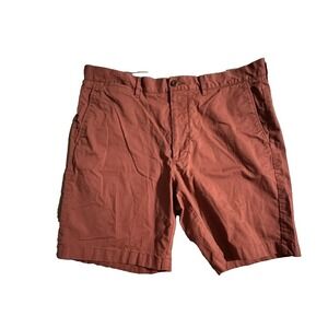 J Crew Men's Size 36 9" Red Chino Shorts